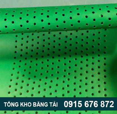 băng tải pu đục lỗ