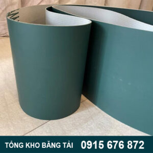 băng tải pu xanh