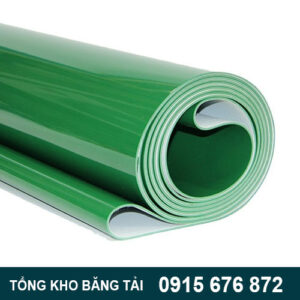 Báo giá băng tải PVC xanh giá rẻ