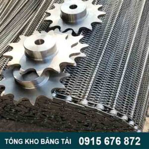 băng tải lưới inox xích ty sắt
