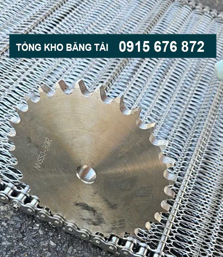 Băng tải lưới xích inox giá tốt