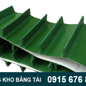 Băng tải pvc dán gờ 4mm