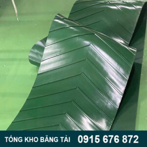 Băng tải pvc gân V tại tổng kho băng tải