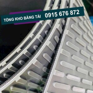Băng tải pvc hạt dưa xám