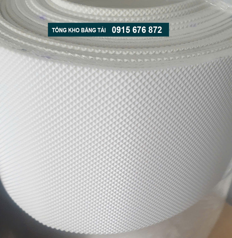 Băng tải pvc caro giá rẻ