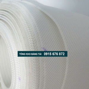 Băng tải pvc trắng caro
